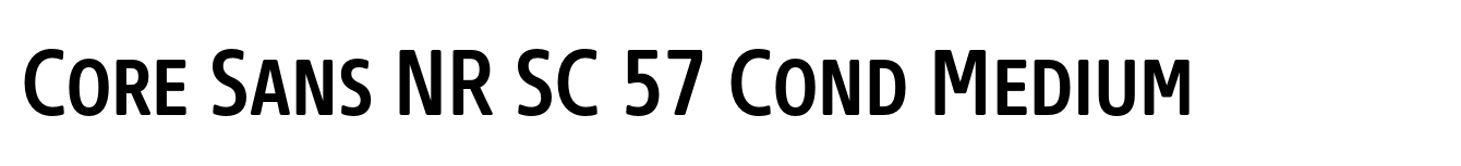 Core Sans NR SC 57 Cond Medium